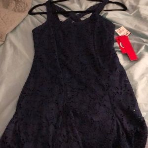 Navy Lace dress